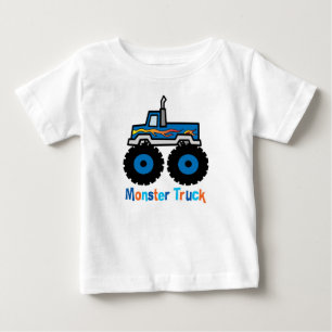 Camiseta De Bebé Camión Monster