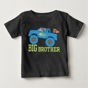 Camiseta De Bebé Camión Monster Gran Hermano