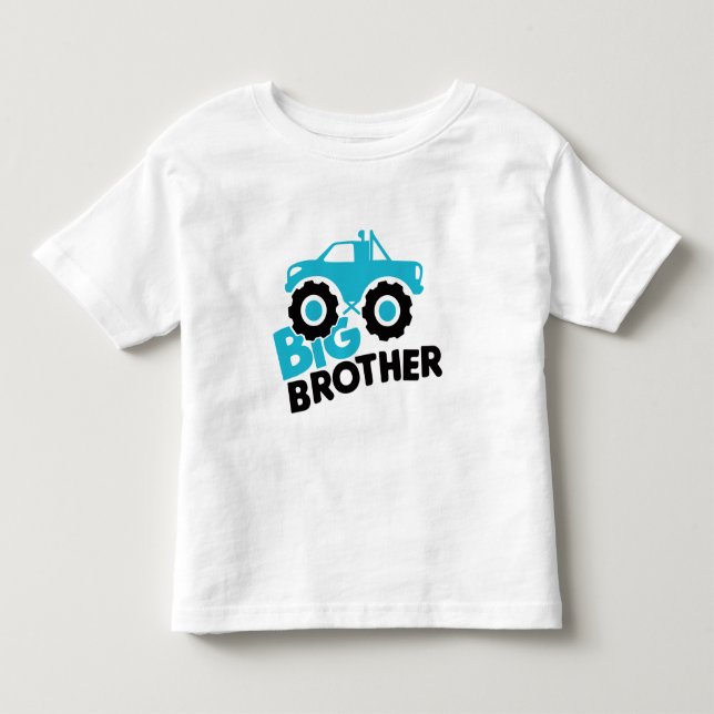 Camiseta De Bebé Camión Monster Gran Hermano (Anverso)