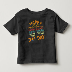 Camiseta De Bebé Camión Monstruo feliz Día Internacional del Punto 