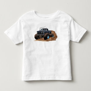 Camiseta De Bebé camión monstruo personalizado