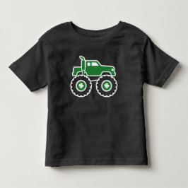 Camiseta De Bebé Camión Monstruo Verde Shamrock Día de San Patricio