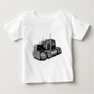 Camiseta De Bebé Camión negro de Kenworth w900