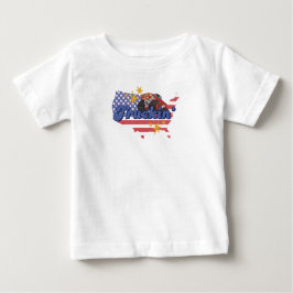 Camiseta De Bebé Camión Patriótico