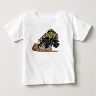 Camiseta De Bebé camión personalizado