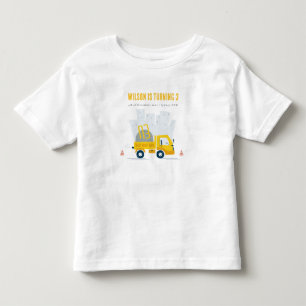 Camiseta De Bebé Camión volcado Vehículo de construcción Niños Cump