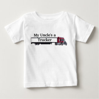 Camiseta De Bebé camionero-1, mi tío es un camionero