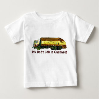 Camiseta De Bebé Camionero gracioso niños camina "¡El trabajo de mi