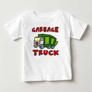 Camiseta De Bebé ¡¡¡CAMISA DE CAMIÓN DE CAMIÓN DE BASURA!!! ¡¡Me en