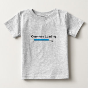 Camiseta De Bebé "Camisa del cargamento del Cuteness"