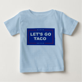 Camiseta De Bebé Camisas Azules de Taco