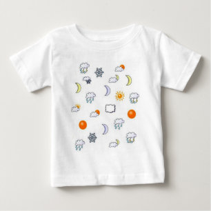 Camiseta De Bebé Camisas Bebés Climáticas