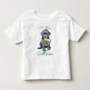Camiseta De Bebé Camisas Bouvier des Flandres Heart Mom Toddler