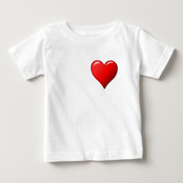 Camiseta De Bebé Camisas de amor (Anverso)
