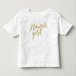 Camiseta De Bebé Camisas de chicas floridas<br><div class="desc">Esta camisa elegante es el regalo perfecto para el chica de flores. com. com</div>