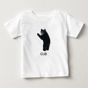 Camiseta De Bebé Camisas de la Cubierta del Oso