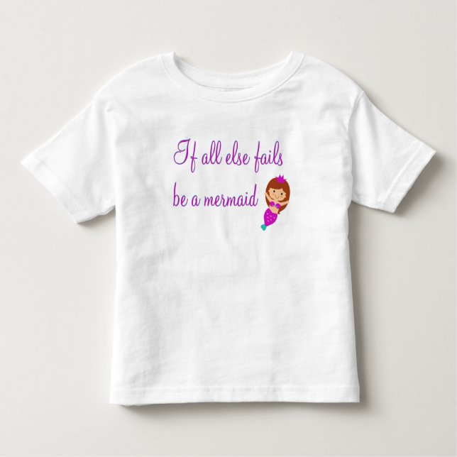 Camiseta De Bebé Camisas de la Sirena (Anverso)