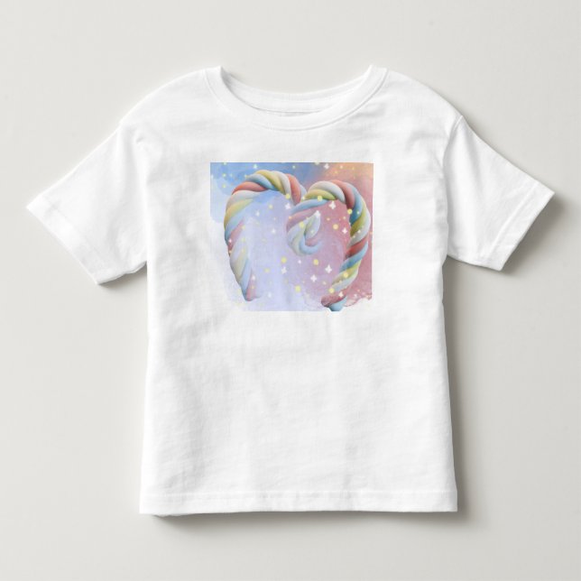 Camiseta De Bebé Camisas de niños con arco iris (Anverso)
