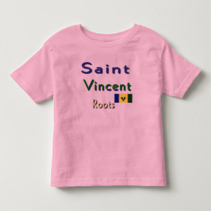 Camiseta De Bebé Camisas de raíces de San Vicente