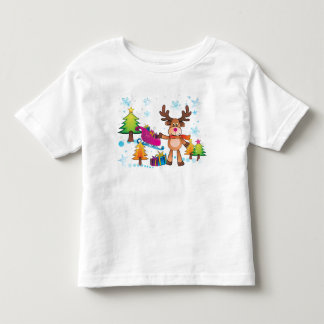 Camiseta De Bebé Camisas de reno para niños navidades
