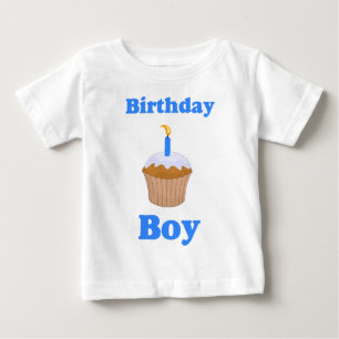 Camiseta De Bebé Camisas de torta de cumpleaños