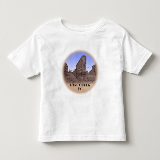 Camiseta De Bebé Camisas Gastown Shirt (Anverso)