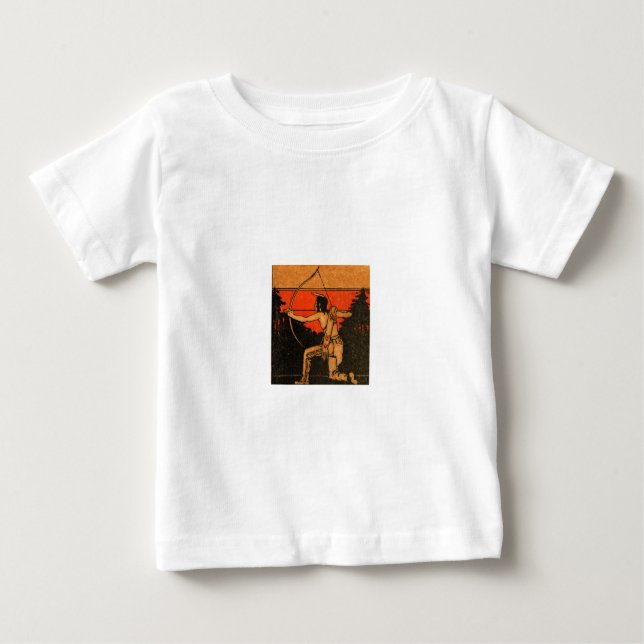 Camiseta De Bebé Camisas indias (Anverso)