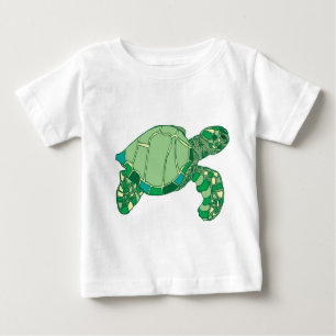 Camiseta De Bebé Camisas Infantiles de Tortuga Marina