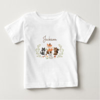 Camisas infantiles personalizadas para animales de