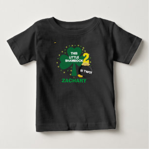Camiseta De Bebé Camisas irlandesas de segundo cumpleaños para St.