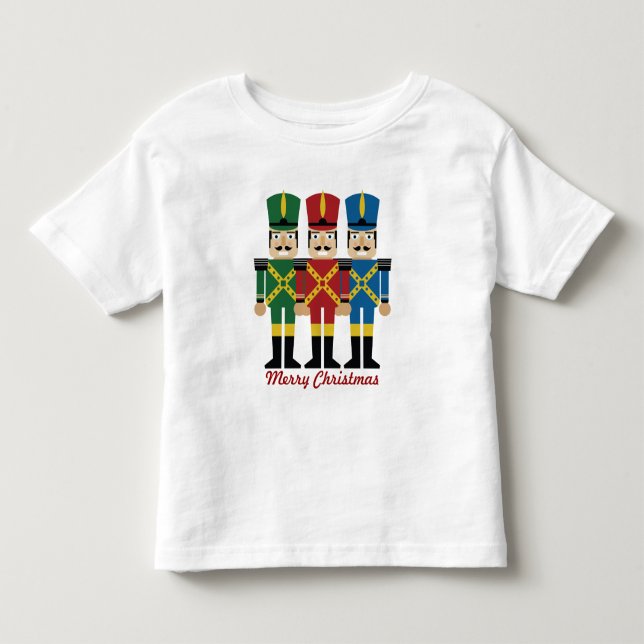 Camiseta De Bebé Camisas nutcracker Holiday Tee (Anverso)