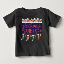 Camisas para niños de los navidades Vibes