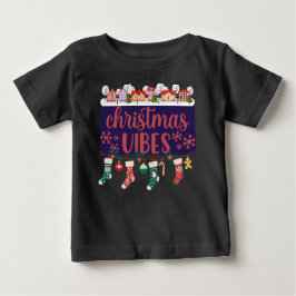 Camiseta De Bebé Camisas para niños de los navidades Vibes