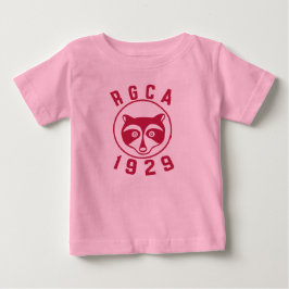 Camiseta De Bebé Camisas pequeñas con el logotipo rojo RGCA