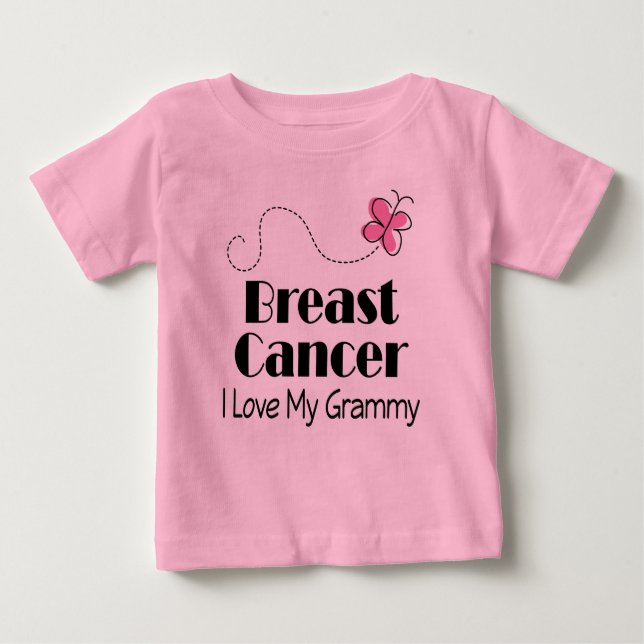 Camiseta De Bebé Camisas rosadas tutu rosadas Grammy (Anverso)