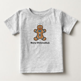 Camiseta De Bebé Camiseta abierta al bebé cristiano judío Chrismukk