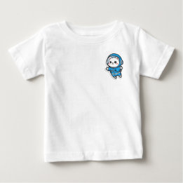 Camiseta De Bebé Camiseta adorable gato astronauta Kawaii para bebé