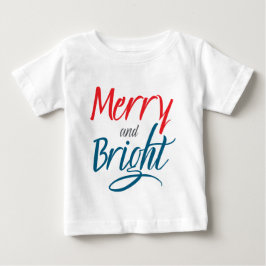 Camiseta De Bebé Camiseta: Alegre y Brillante (blanco)
