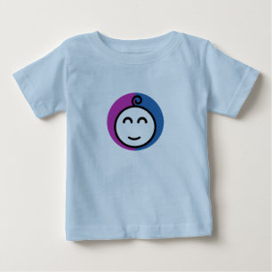 Camiseta De Bebé Camiseta azul bebé (0-24M)