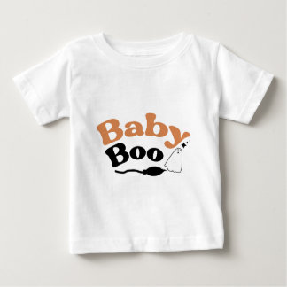 Camiseta De Bebé "Camiseta Baby Boo Halloween - Tee de bebé espeluz