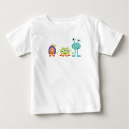 Camiseta De Bebé Camiseta bebé alienígenas espaciales