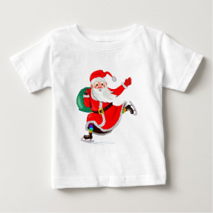 Camiseta De Bebé Camiseta bebé con Santa Claus - Navidades