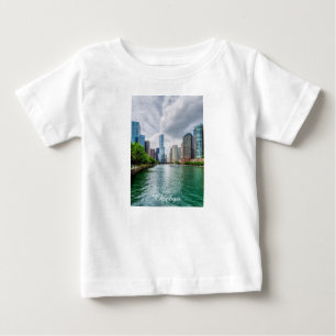 Camiseta De Bebé Camiseta bebé del río Down Chicago