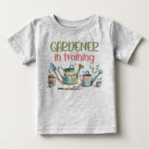 Camiseta bebé - Jardinero en entrenamiento