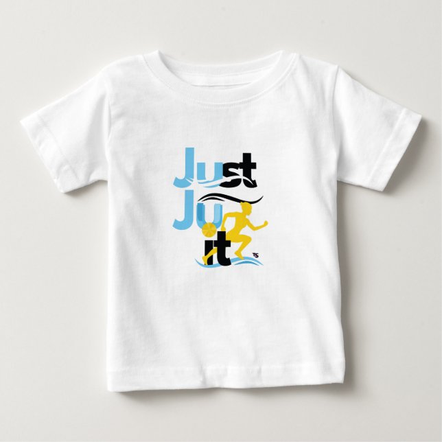 Camiseta De Bebé Camiseta bebé "Just Ju It" (Anverso)