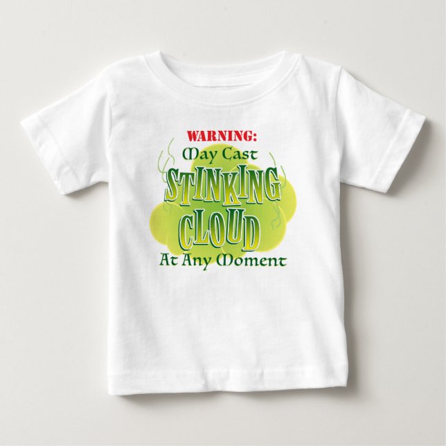 Camiseta De Bebé Camiseta Bebé Nube Apestosa (Anverso)