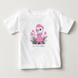 Camiseta De Bebé Camiseta Bebé Pato Rosa