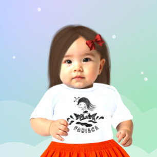 Camiseta De Bebé Camiseta bebé princesa corriendo