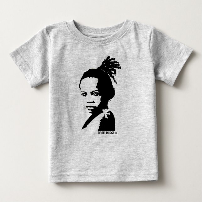 Camiseta De Bebé Camiseta bebé RiE KiDZ® 'Rasta Child' (Anverso)