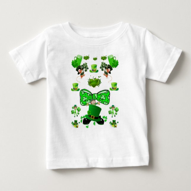 Camiseta De Bebé Camiseta bebé San Patricio (Anverso)